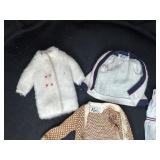 LOT OF DOLL CLOTHING WITH KEN SWEATER