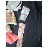 LOT OF DOLL CLOTHING WITH KEN SWEATER