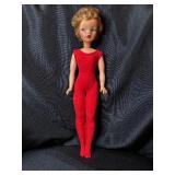 VINTAGE TAMMY DOLL WEARING RED OUTFIT
