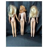 LOT OF 3 SKIPPER DOLLS - NO CLOTHES