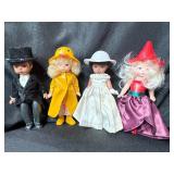 LOT OF MADAME ALEXANDER HAPPY MEAL DOLLS