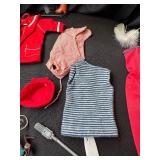 VINTAGE BARBIE DOLL CLOTHING ITEMS AND MISC