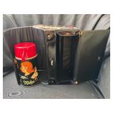 VINTAGE BARBIE AND MIDGE LUNCHBOX WITH THERMOS 1965