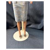 VINTAGE BUBBLECUT RED HAIR BARBIE WEARING JAPANESE ON THE GO OUTFIT