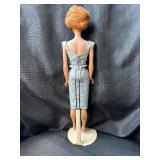 VINTAGE BUBBLECUT RED HAIR BARBIE WEARING JAPANESE ON THE GO OUTFIT