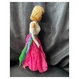VINTAGE 1958 BARBIE WITH DRESS - BENDABLE LEGS