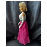 VINTAGE 1958 BARBIE WITH DRESS - BENDABLE LEGS