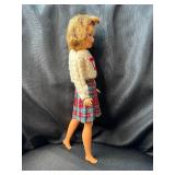 VINTAGE TAMMY DOLL WEARING LETTER SWEATER 10"