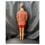 VINTAGE MOLDED HAIR KEN DOLL WITH SWIM OUTFIT