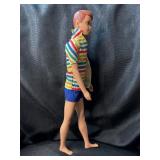 VINTAGE MOLDED HAIR ALLAN DOLL WITH SWIM OUTFIT
