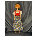 VITNAGE RED HEAD BUBBLE CUT BARBIE WITH OUTFIT