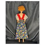VITNAGE RED HEAD BUBBLE CUT BARBIE WITH OUTFIT