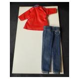 VINTAGE BARBIE CLOTHING - JEANS MARKED KEN