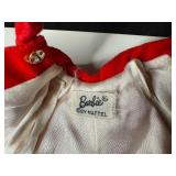 VINTAGE BARBIE RED FLARE VELVET COAT
