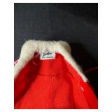 RED BARBIE GLAMMER GROUP COAT #1510