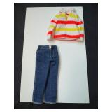 BARBIE COUNTRY CAPERS JEANS #1862 AND SHIRT