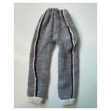 VINTAGE LEATHER JACKET LOOK AND SWEATPANTS DOLL OUTFIT