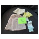 LOT OF FIVE VINTAGE BARBIE CLOTHING ITEMS