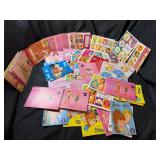 LARGE LOT OF BARBIE AND KEN BOOKLETS