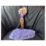 1987 SEARS LILAC AND LOVELY BARBIE WITH BENDABLE LEGS AND OUTFIT