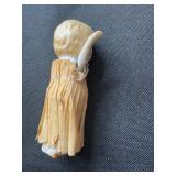 LOT OF THREE CERAMIC DOLLS