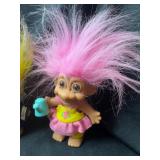LOT OF TROLL DOLLS