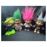 LOT OF TROLL DOLLS
