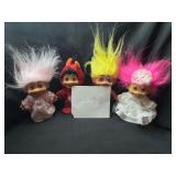 LOT OF TROLL DOLLS