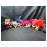 LOT OF TROLL DOLLS