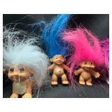 LOT OF TROLL DOLLS