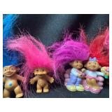 LOT OF TROLL DOLLS