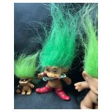 LOT OF TROLL DOLLS