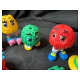 VINTAGE LOT OF MCDONALDS HAPPY MEAL FRY GUYS TOYS