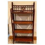 Antique Victorian Stick and Ball Petite Bookshelf