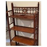 Antique Victorian Stick and Ball Petite Bookshelf