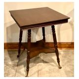 Antique Parlor Table with Claw Feet