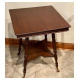 Antique Parlor Table with Claw Feet