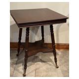 Antique Parlor Table with Claw Feet