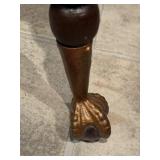 Antique Parlor Table with Claw Feet
