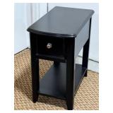 Petite Black Accent Table