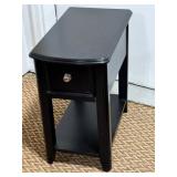 Petite Black Accent Table