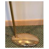 Vintage Brass Curved Floor Lamp / Contemporary Style Curved Brass Floor Lamp