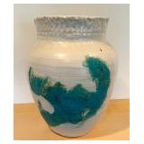Large Artisan Crafted Pottery Vase by Penny