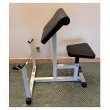 Power-Line Preacher Workout Bench