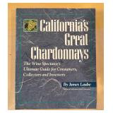 Variety of Wine Motif Books by James Laube, Bob Thompson and Hugh Johnson