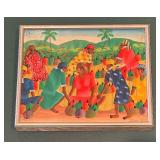 Vibrant Haitian Art by J. Jean