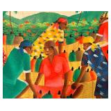 Vibrant Haitian Art by J. Jean