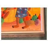 Vibrant Haitian Art by J. Jean