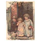 "The First Snowfall" Framed Print