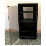 Glass Front Electronics Cabinet
